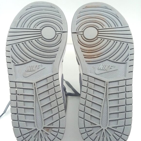 Nike Sneaker Air Jordan 1 Mid Stealth Women’s Sz 9 BQ6472-115 Retro Basketball - Picture 3 of 5